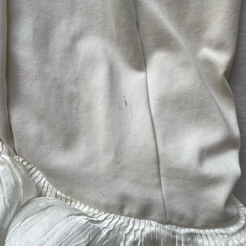BHLDN White Strapless Ruffled Trumpet Dress - Picture 12 of 14